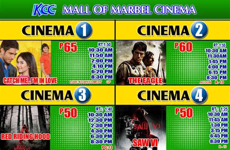 kcc mall of marbel cinema now showing|KCC Mall of Marbel Movie Schedule .